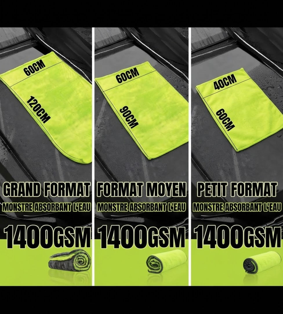 Serviette Microfibre Ultra-Absorbante