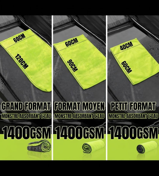 Serviette Microfibre Ultra-Absorbante
